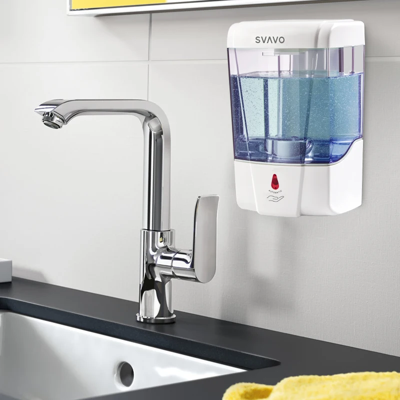 SVAVO Wall Mounted Automatic Sensor Liquid Soap Dispenser