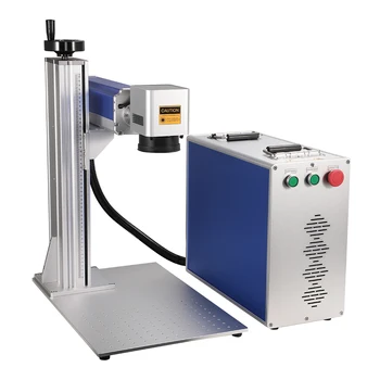 Cloudray 30w 50w 60w 100w Raycus Fiber Laser Marking Machine Metal ...