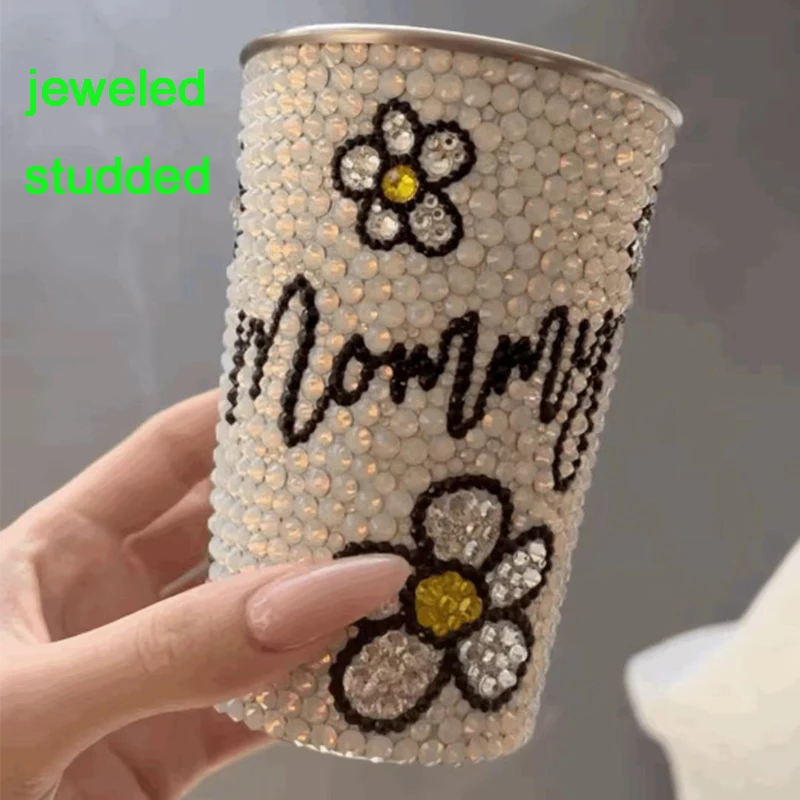 Custom Color Changing Stacking Stainless Steel Vacuum Mug Gold Cup Recyclable Party Cups Cold Beverage 20 oz 500 ml