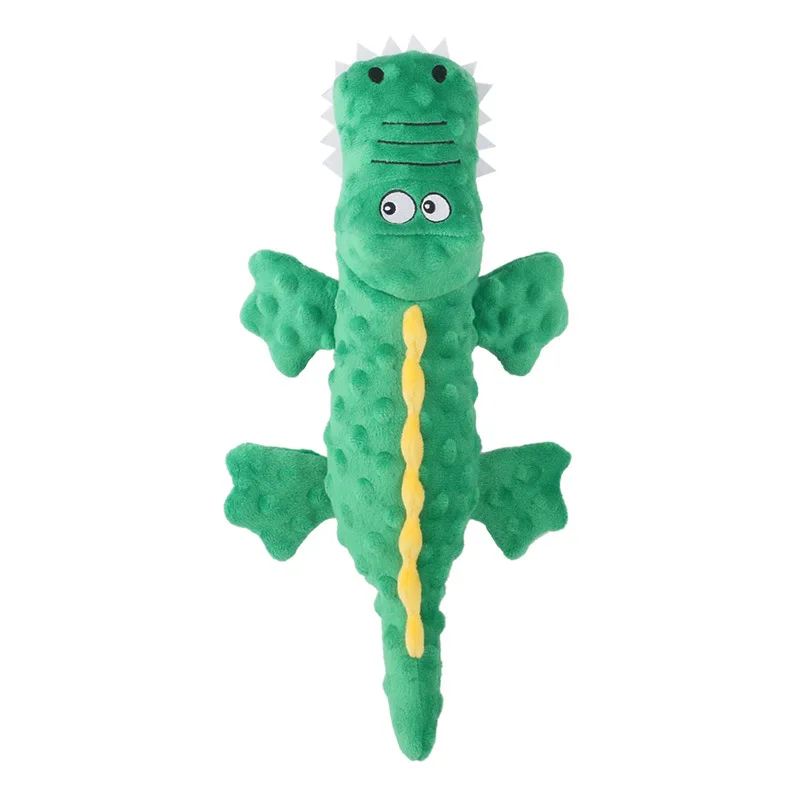 2022 Hot Dog Toys for Pets Crocodile Chew Plush Toy