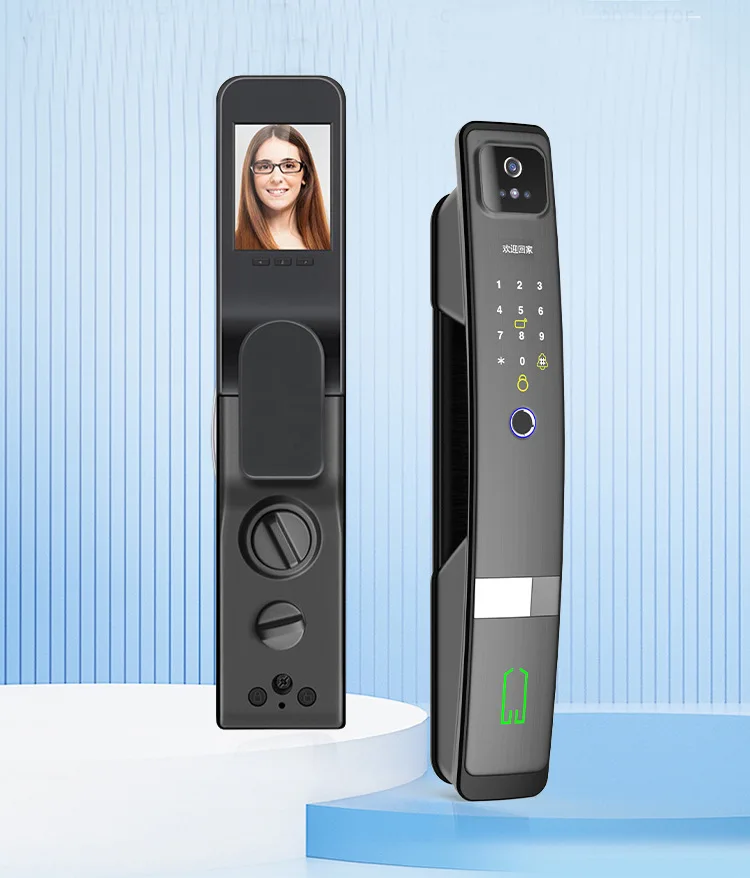 Keyless Entry 3D Face ID Smart Camane Password Safe Lock
