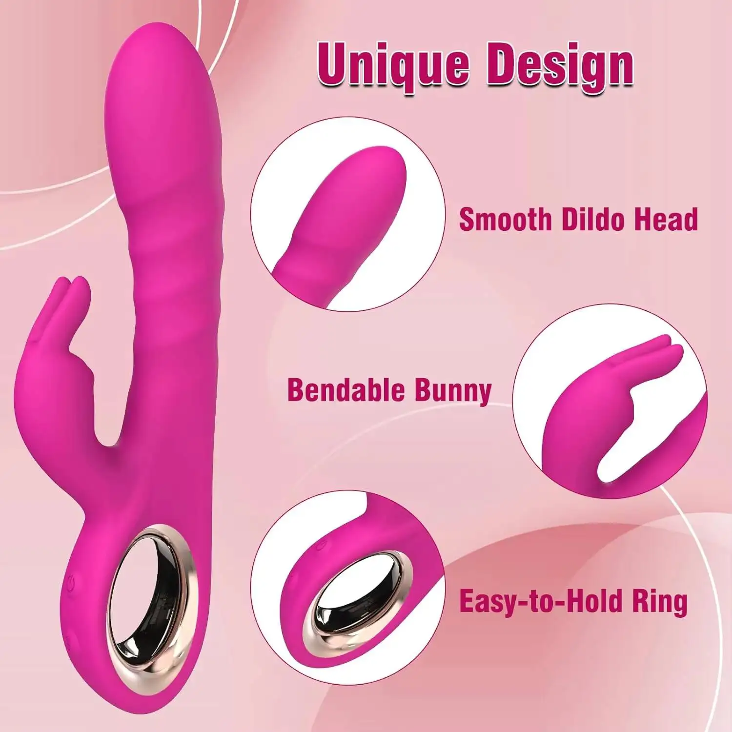couples vibrating ring Luxurious Thrusting Dildo Rabbit Vibrator Sex Toys for Women – Xinghaoya
