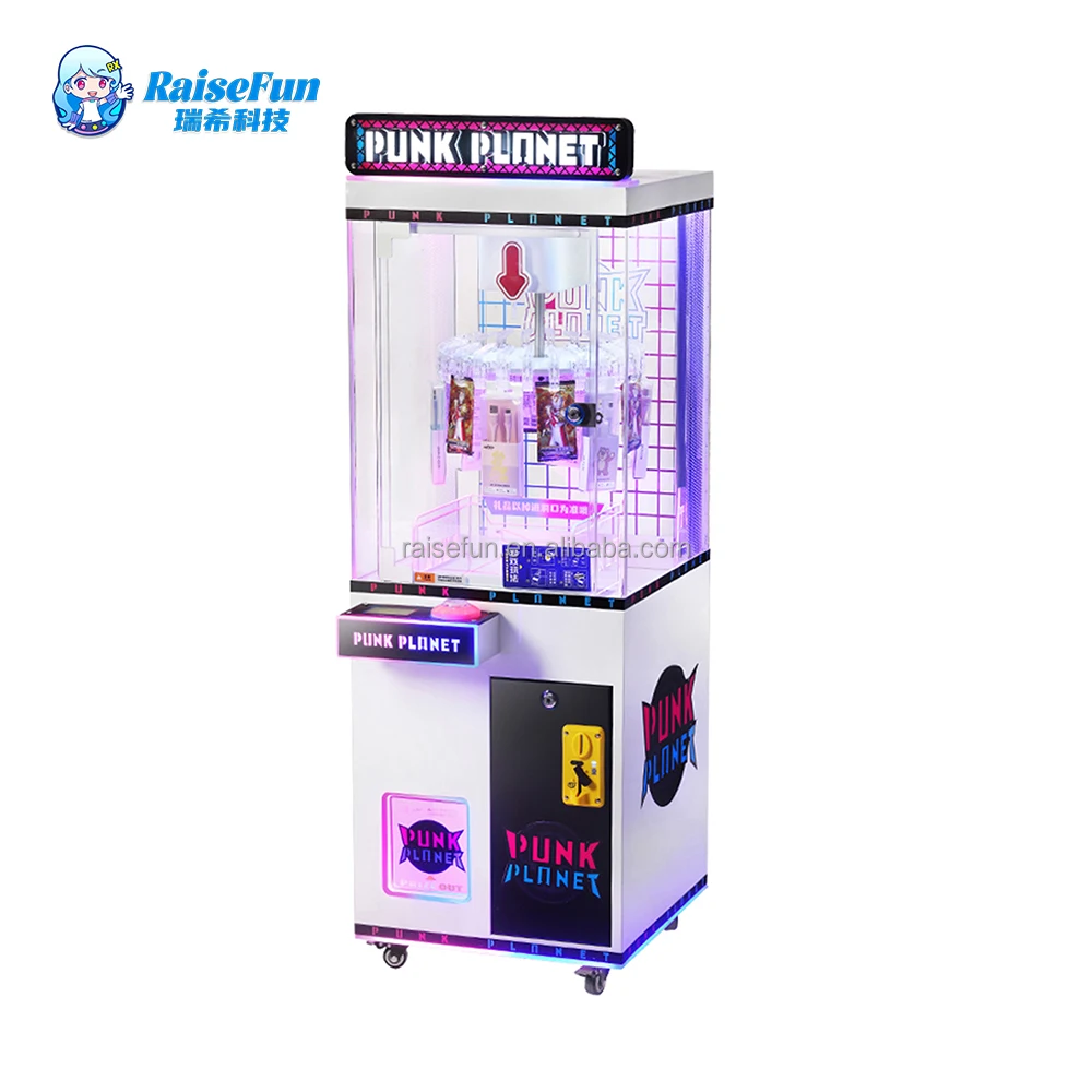 Wholesale Vending Machine Coin Operated Clips Game Gift Prize Selling Customized Design Indoor Amusement Park Kids Indoor Use