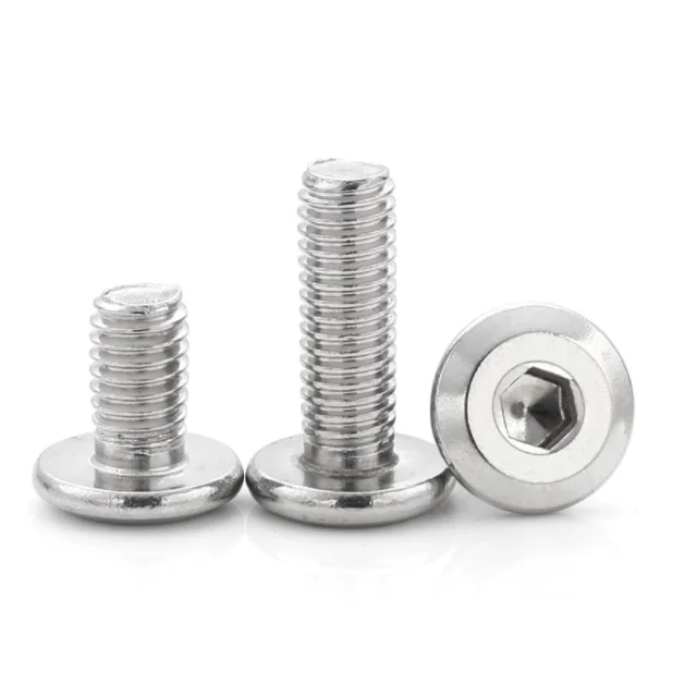 M6*60 M8x80 Furniture Connector Bolts304 Stainless Steel Metric Connector Bolts Joint Connector Bolt Wood Screws