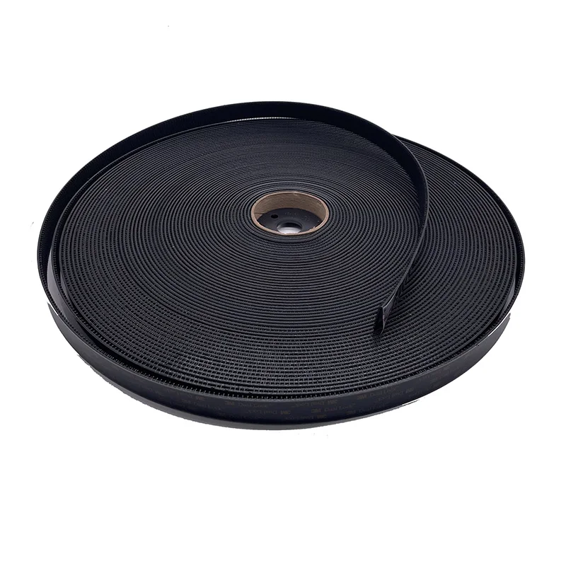 INDIAN STORE 24 SJ3550 Dual Lock Black Tape Autoadhesivo Extra Fuerte Flexible Presión Lock Adhesivo Pad Impermeable (16 X 20 Mm De Diámetro