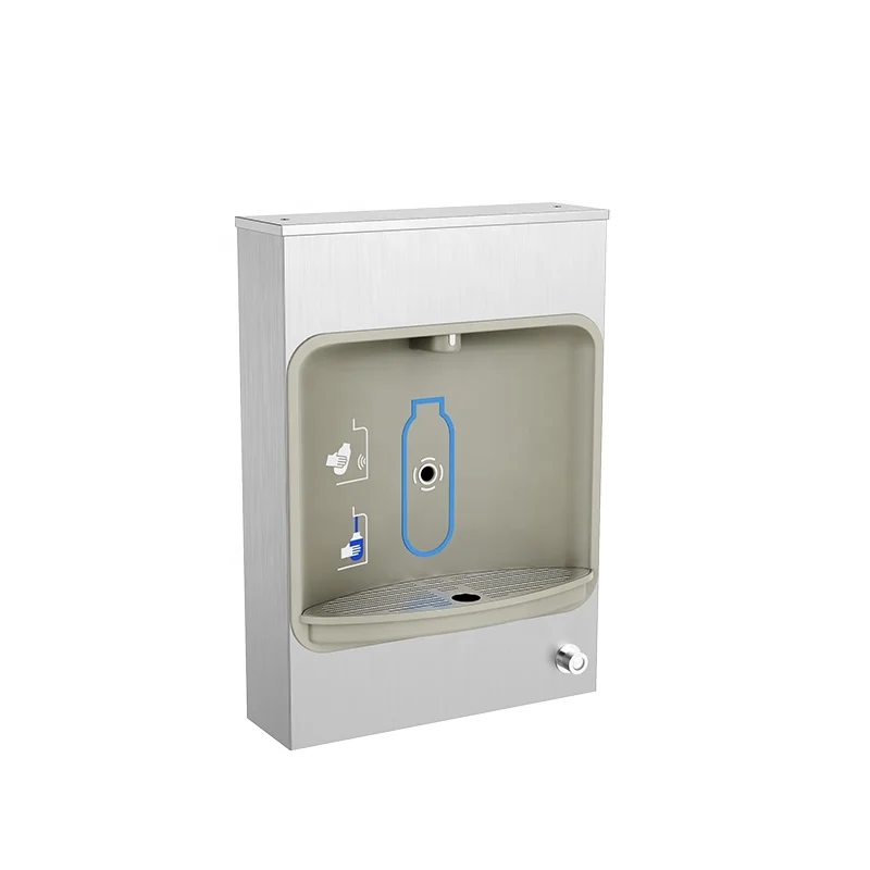 Factory Supply Bottle Filling Station Surface Mounted Water Cooler Stainless Steel Purifier Cold Water Dispenser For Office