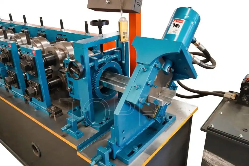 Roller Galvanized Steel Bending Shutter Former Metal Door Frame Making ...
