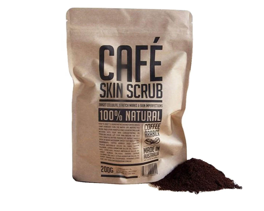 Ziplock Flat Bottom Custom Printed Drip Coffee Bean Packaging Coffee Bag with Valve