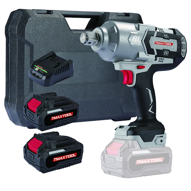 Lithium Power Tools 3 Speed Adjustable 21V 3/4 Inch 1200N.m Brushless Cordless Electric Torque Heavy Duty Impact Wrench