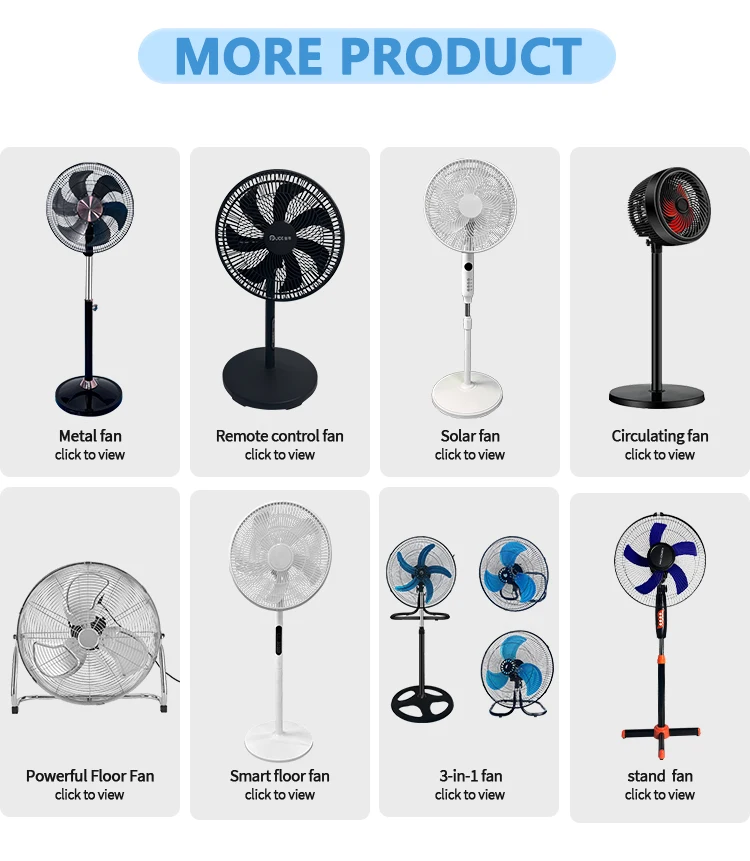 16inch 12v Dc Solar Ac Dc Fan - Energy Efficient & Versatile