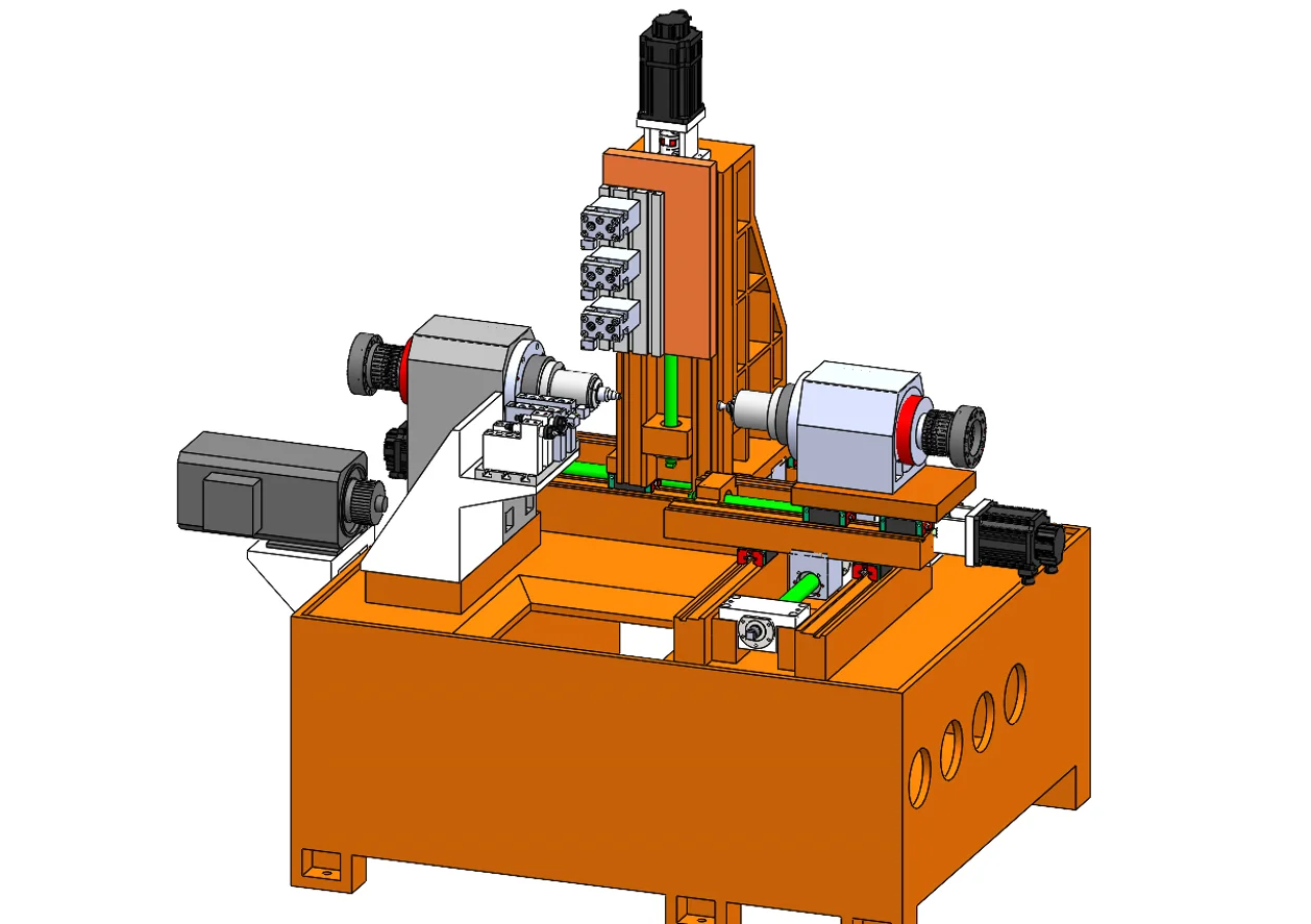 CK42S2 CNC Lathe Turning Center with Double Spindle Spacing| Alibaba.com