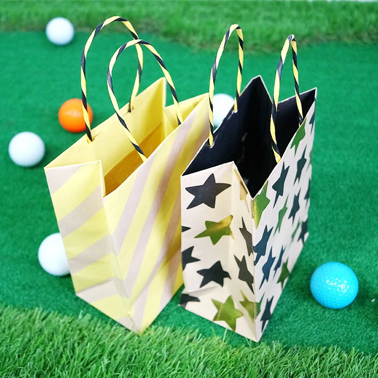 brown gift bolsas with handles