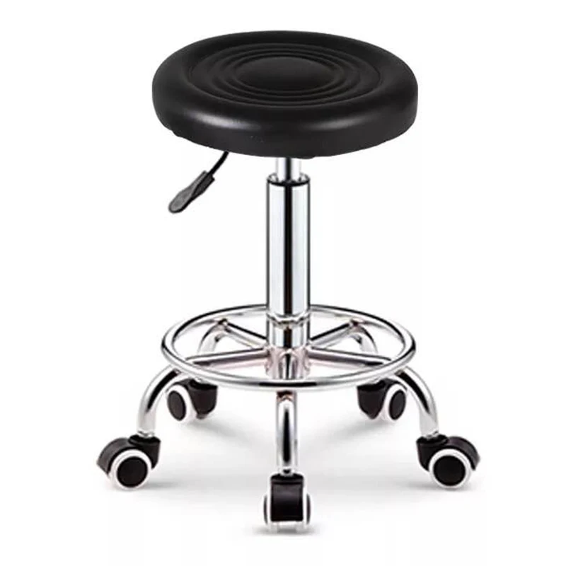 Дешевый подвижный стул для химической лаборатории из нержавеющей стали с колесами удобный полиуретана лабораторий и технических специалистов