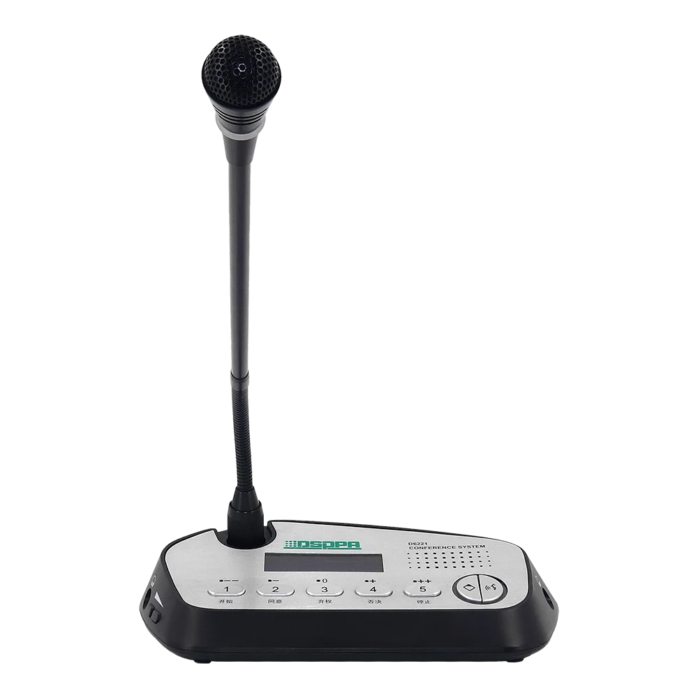 Conference System Multiple Mic Chairman Unit Microphone With Voting Function