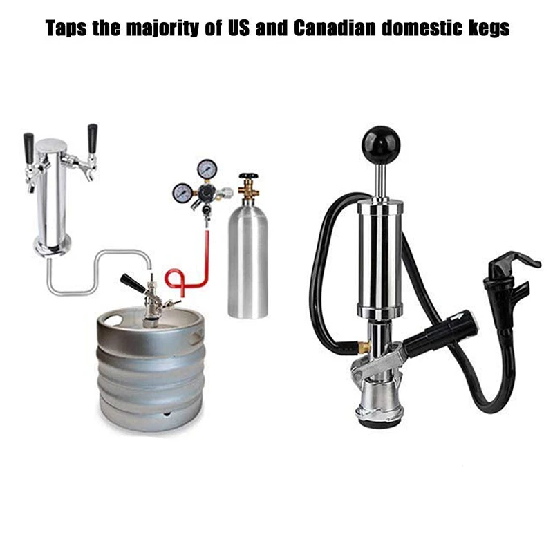 Beer Keg Coupler Us Sankey D System Tap With Stainless Steel Probe With ...