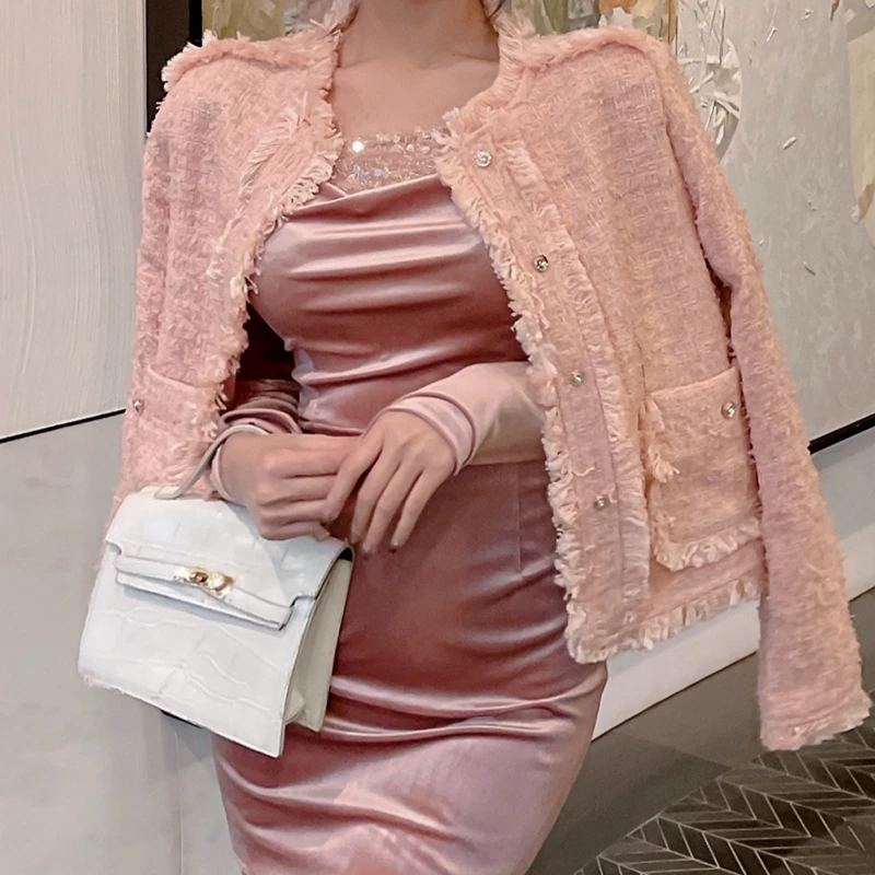 Chaqueta De Viento Fruncida Para Mujer,Ropa Informal Elegante,Rosa,Poco  Fragante,Sal,Calle,Cocida,2022 - Buy Ropa Americana,Damas,Fabricantes De  Ropa De Product on Alibaba.com