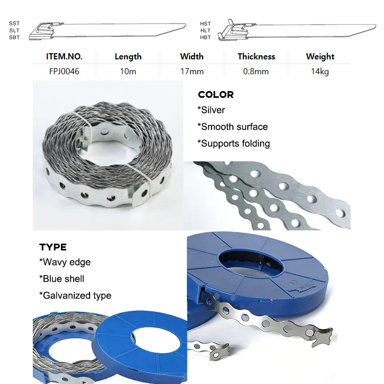perforated packing band galvanized steel perforated fixing strap-1