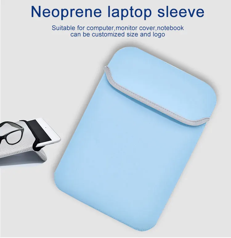 Custom Printed Protective Case 14 Inch Shockproof Laptop Case Bulk Sublimation Blanks Neoprene Laptop Sleeves for Notebook manufacture