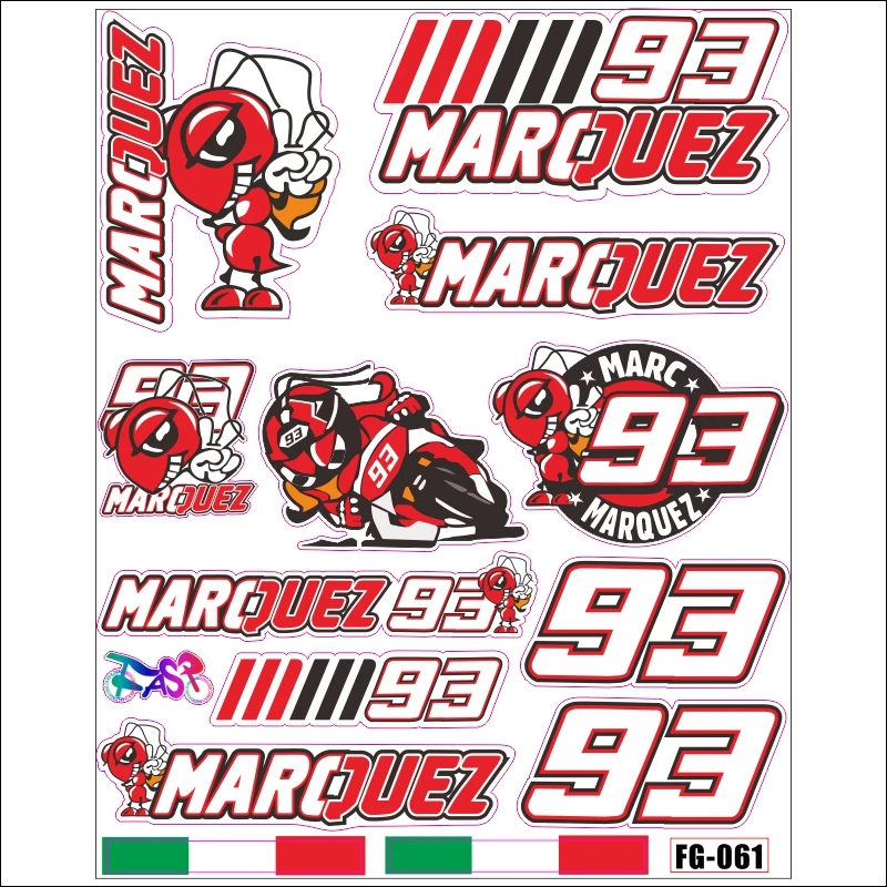 Светоотражающее украшение на заказ, наклейка на мотоцикл, велосипед, гоночный автомобиль