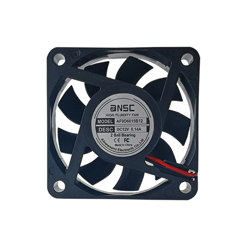 DC Axial Cooling Fan 60x60x15mm 6015 2.4inch Fan 5v 12v 24v Brushless 60mm Square Fan