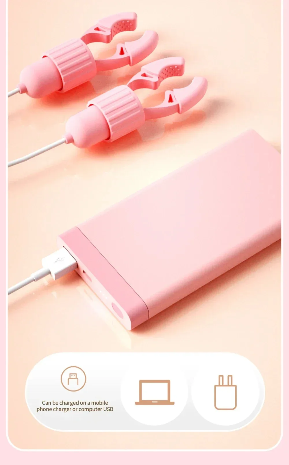 USB charging port and battery indicator details