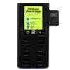 12 emplacements + 12 batteries externes - Noir
