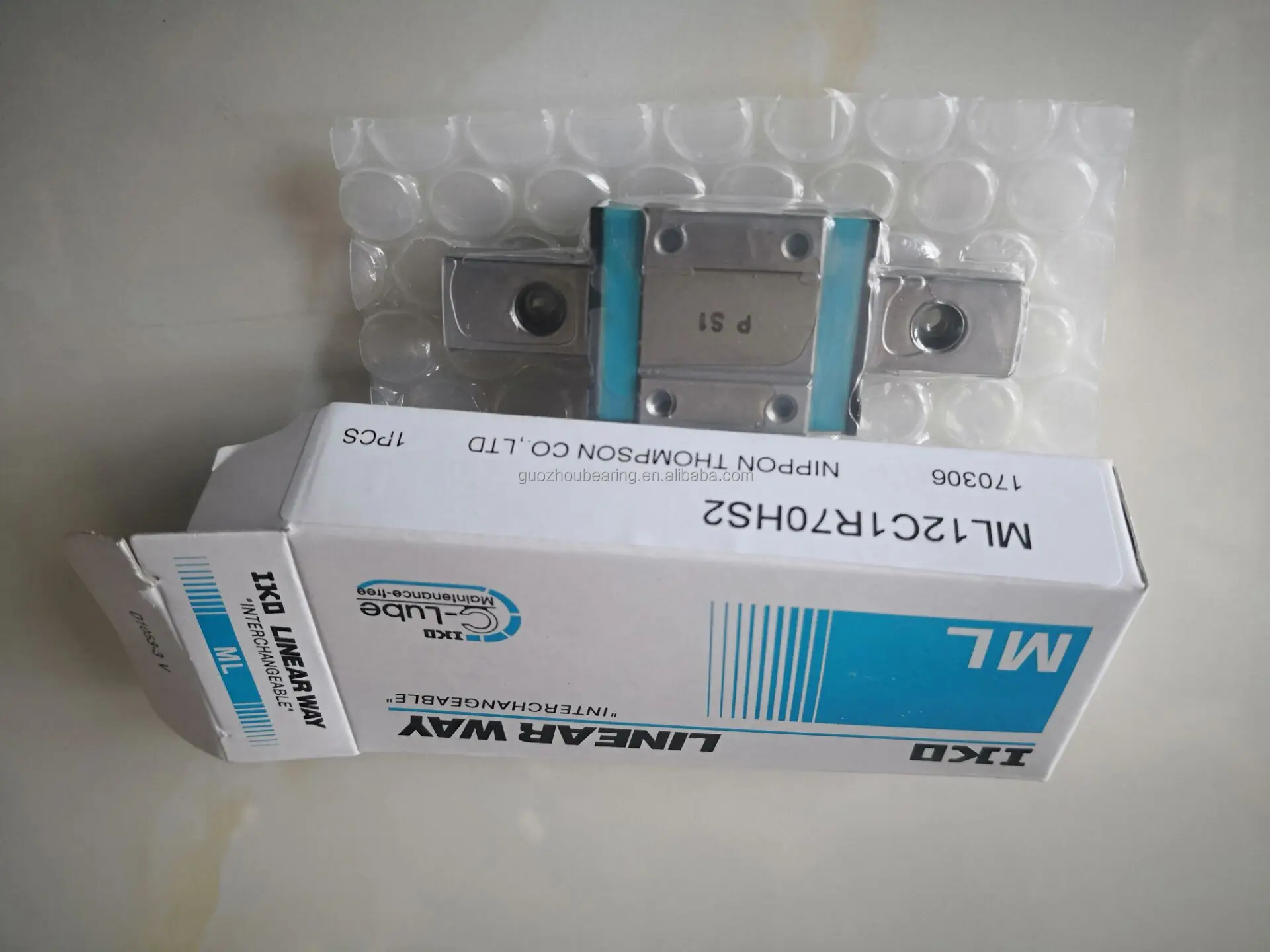 Original IKO Linear GuideWay Linear Guide Bearing ML12 ML12C1HS2 ML12C1R70HS2 Linear Guide Block