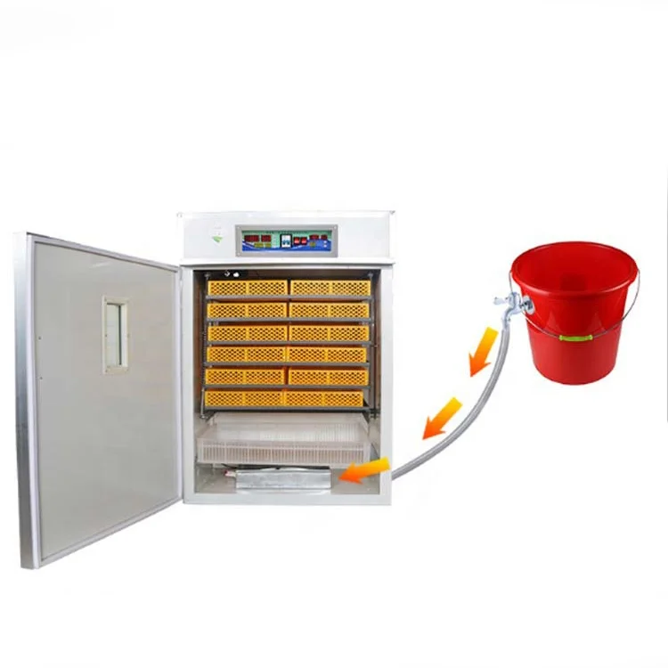 High Hatching Rate Fully Automatic Hatcher Machine 1200 Egg Incubator for Sale in Uganda/