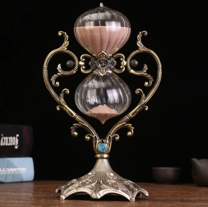 HUMAN MADE HEART HOURGLASS 砂時計 Heart-shaped Hourglass Timer - 30/60 Minute Countdown