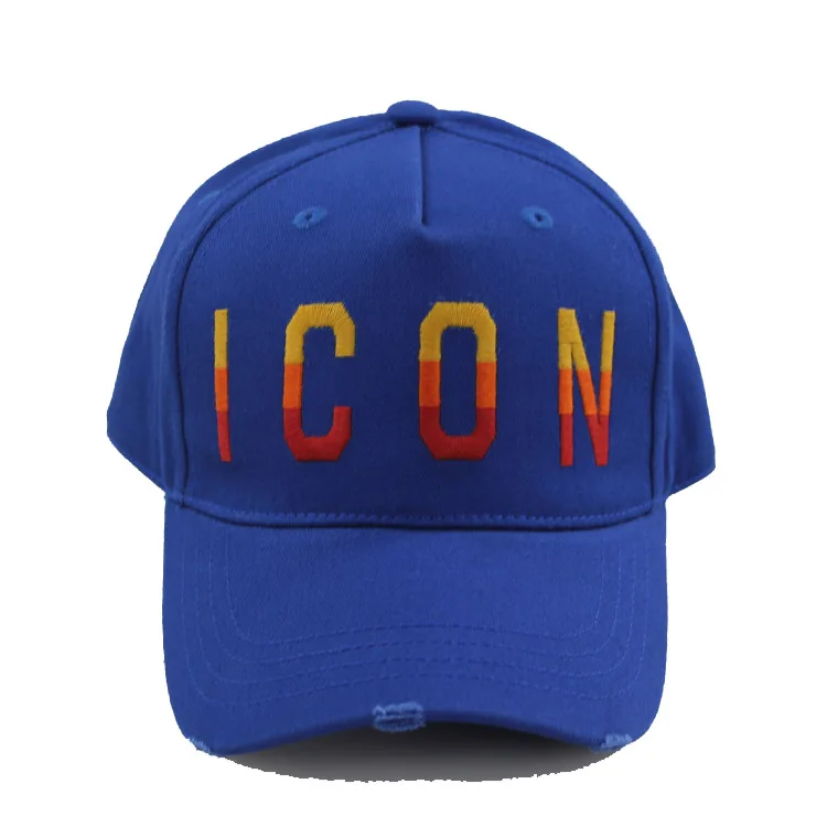Italy Popular 5 Panel High Profile Distressed Acid  Two-twashone Baseball Cap With 3d Embroidery logo