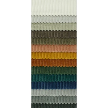 2023 New Fashion 100% Polyester Velvet Corduroy Fabric For Sofa Upholstery