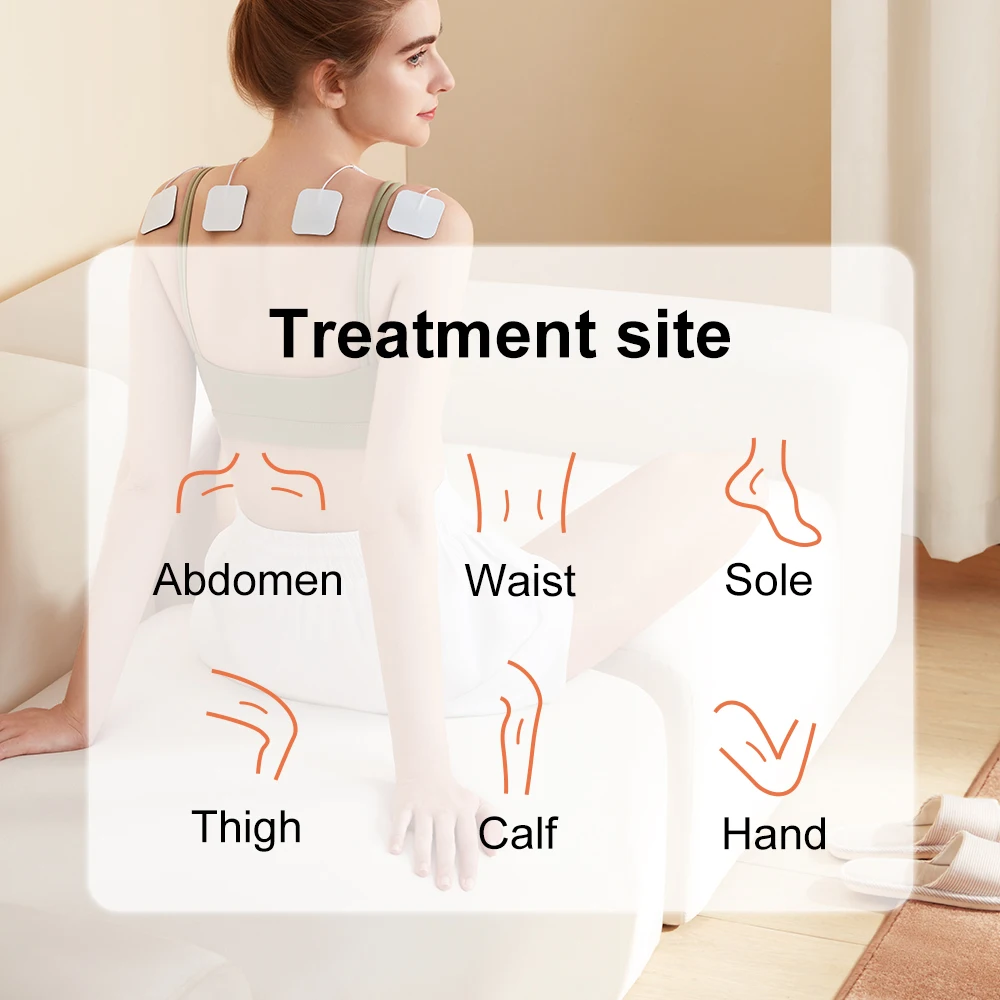 TENS EMS FITNESS 3 in 1 Tens Unit Dual Channel 50 Modes 16 Intensity Levels TENS Therapy Machine