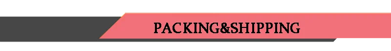 PACKING&SHIPPING