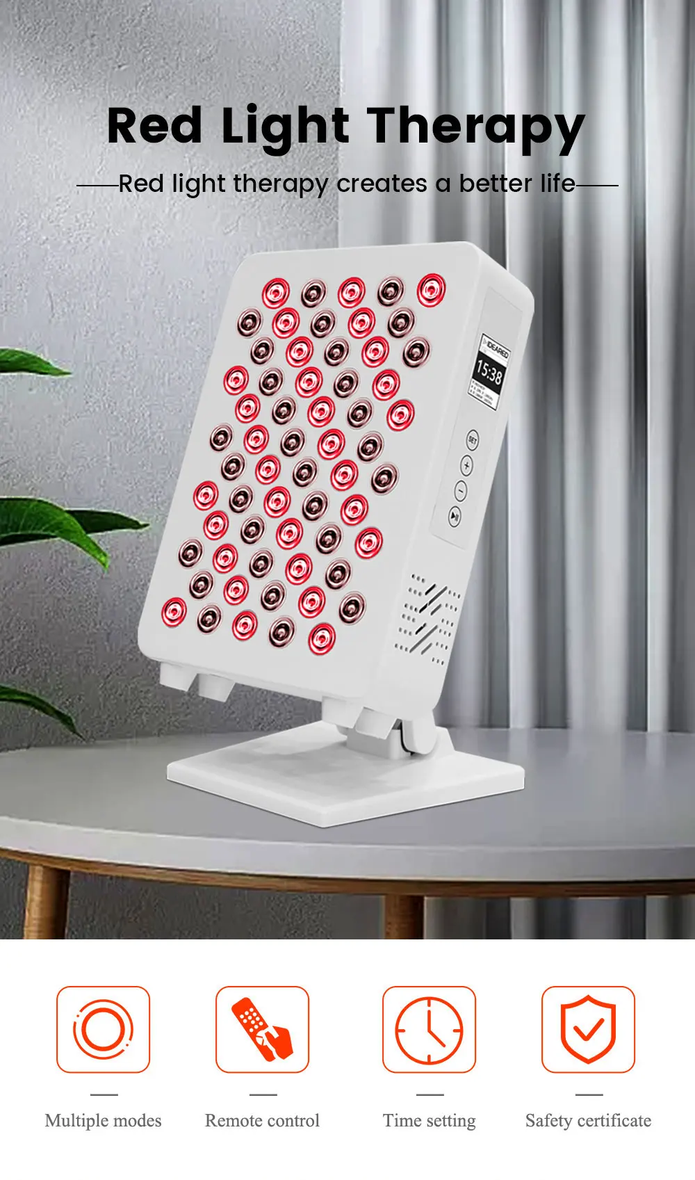 Targeted Multi Wavelength Red Light Therapy Panels 630nm 660nm 810nm