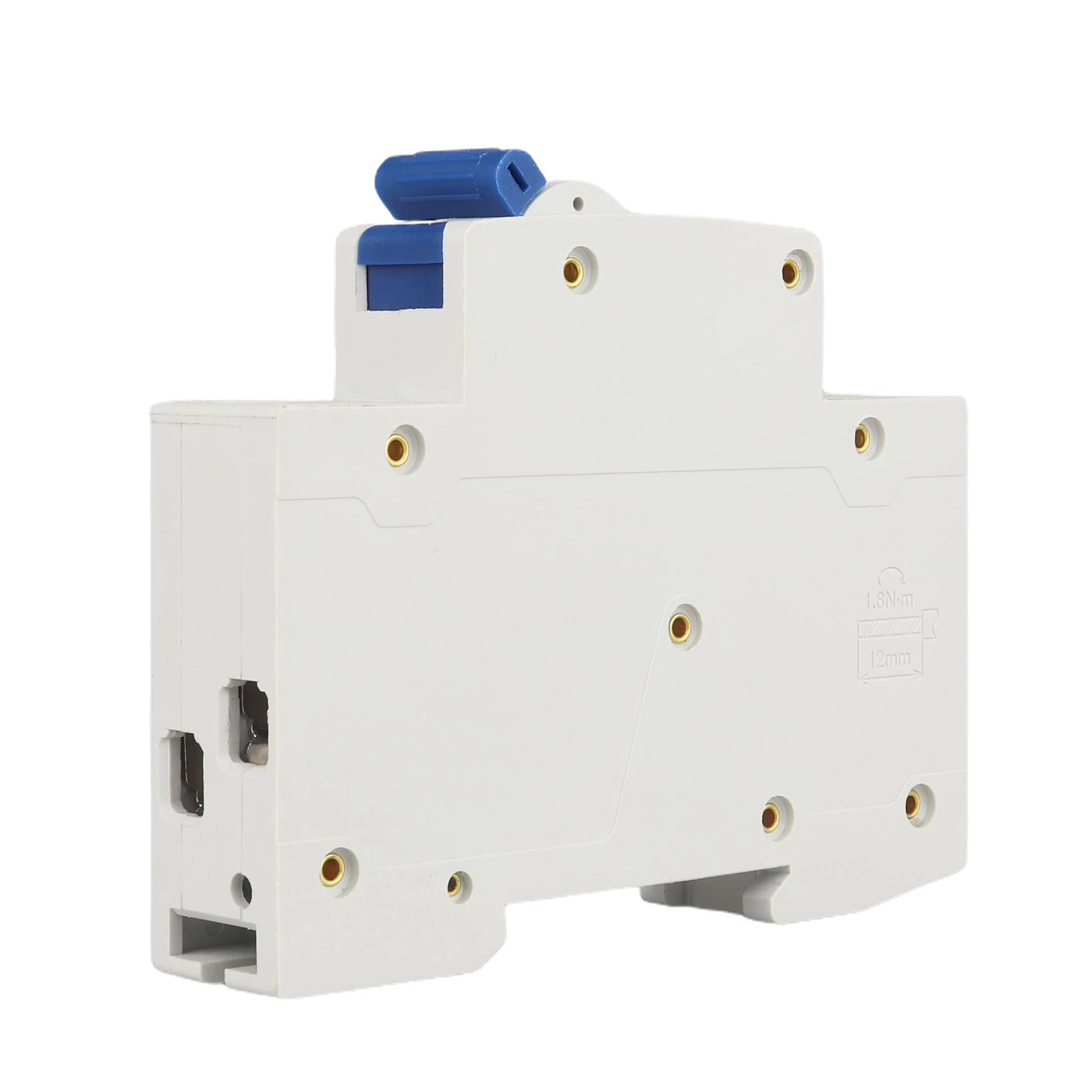 QSELEC RCBO 18MM 10A 1P+N Residual Current Circuit Breaker Differential ...