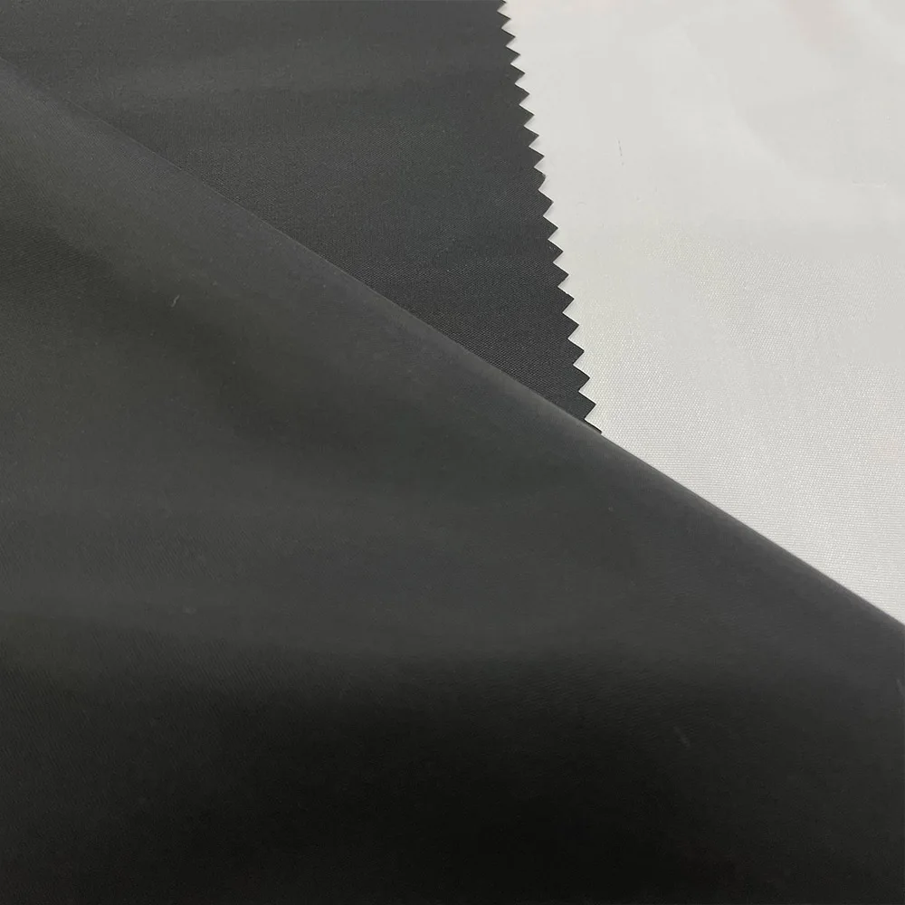 Wholesales 100% Polyester 190T Taffeta with Silver Coated Fabric Waterproof Fabric for Outdoor
