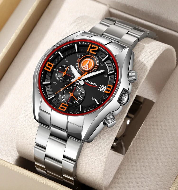 Skmei 9346 Men's Multifunctional Quartz Watch description image 4