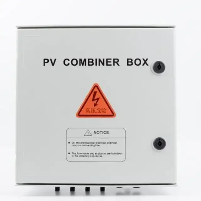 Solar DC PV Combiner Junction Box - Grid & off Grid System