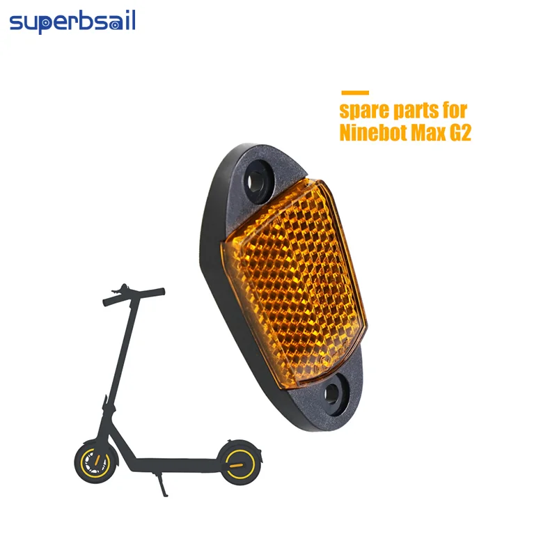 Superbsail Original Reflector For Ninebot KickScooter Max G2 G30D Electric Scooter Front Reflector Left Right Reflectors Parts details