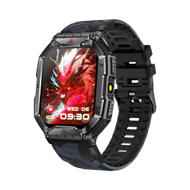 2024 KR82 Outdoor Sports Smart Watch for Men - Waterproof