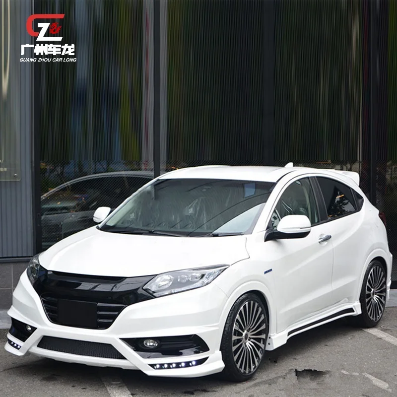 Factory Directly Supply Upgrade MZ Style Car Body Kits Front Lip Rear Lip Side Skirts for Honda Vezel HRV 2015-2018