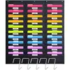 Black - 30 Name Tag Pockets