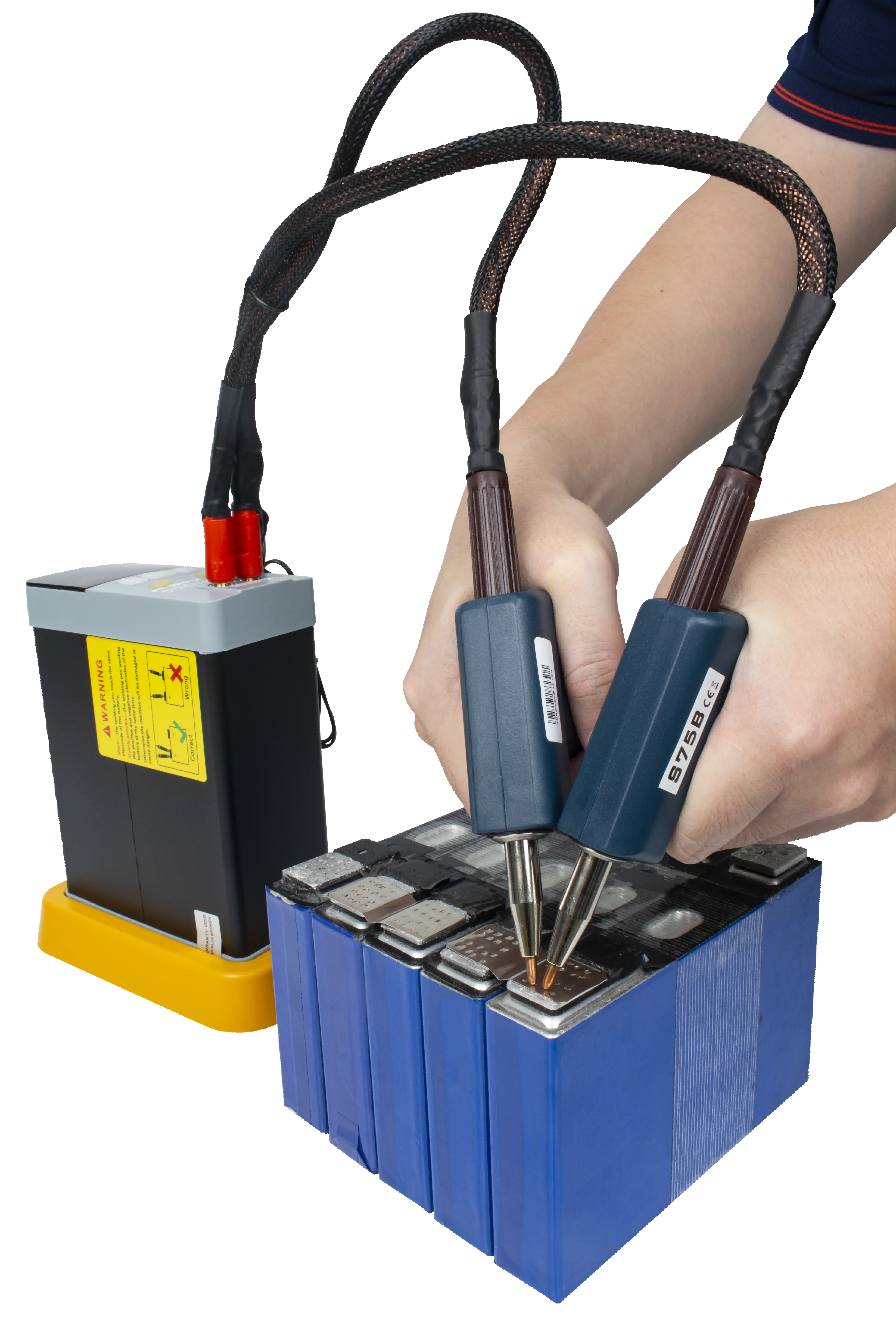 Saldatore A Punti Mini Puntatrice, 18650 Saldatrice A Punti Portatile A Batteria 6 Gear Regolabile Con Penna Per Saldatura A Punti E Foglio Di Nichel Per Artigiano, Principiante Punte Saldatore - Foto 10