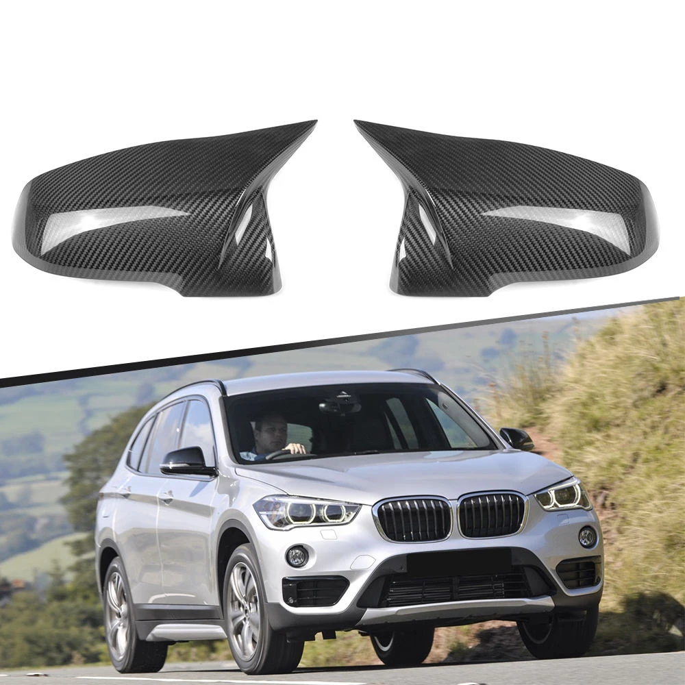 Dry Carbon Side View M Look Wing Mirror Housing Covers for BMW F39 F48 F49 F52 G29 F40 F44 2016+