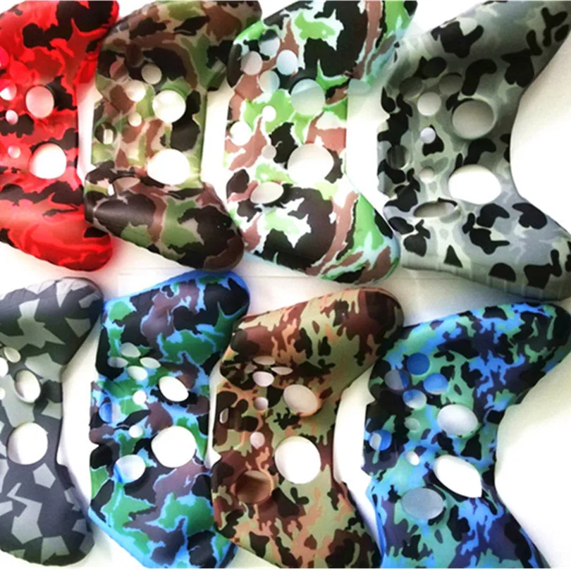 SYYTECH Camouflage Protective Joystick Controller Protector Silicone Skin Case Cover Skin for XBOX ONE