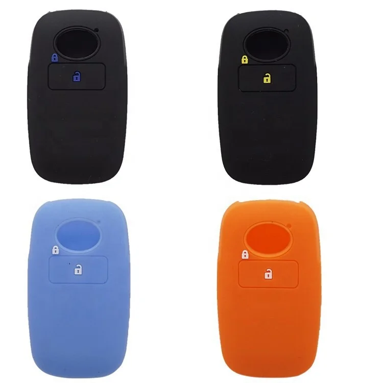 Silicone Car Remote Key Cover case Shell for Toyota RAIZE for Daihatsu Rocky 2button Key Cover case Car Accessories
