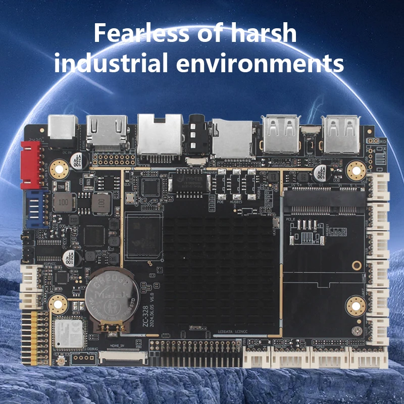 RK3288 Embedded Android Development Motherboard Kit 4GB DDR3 RAM 128GB EMMC 4G LTE WiFi GPS 4K Output Industrial Main Board