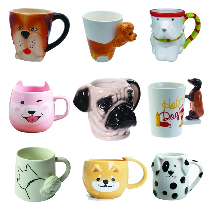 3d dog clearance mug