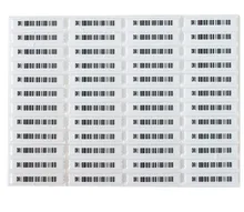 Supermarket Anti-theft AM DR Label EAS Sticker barcode soft tag EAS AM DR Label For Retail Stores