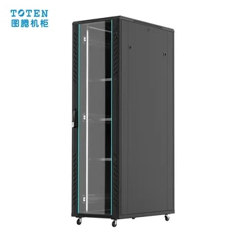 TOTEN Data Cabinet G26042 42U Network Server Cabinet 2M Weak Power Monitoring Equipment 19 Inch Network Cabinet 600*1000*2055mm
